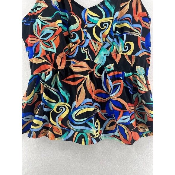 Maxine of Hollywood Women's Plus Size Bathing Suit Top Size 22W Underwire - Picture 2 of 7